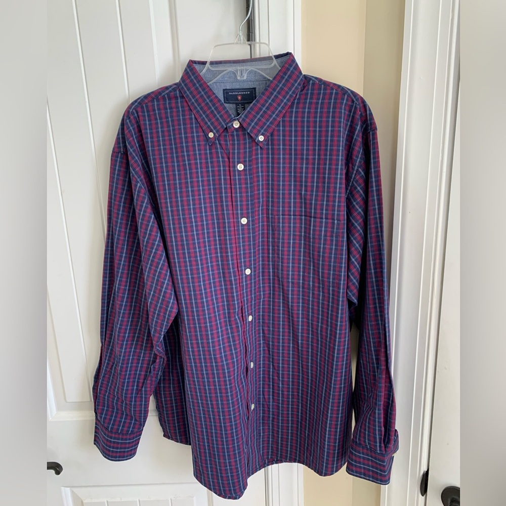 Saddlebred Men’s LS button down. New with tags. Never worn. Size XL